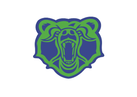 A blue and red logo of a lion. Description generated by AI