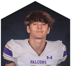 A young man wearing a white jersey with the number 0 on it. Description generated by AI