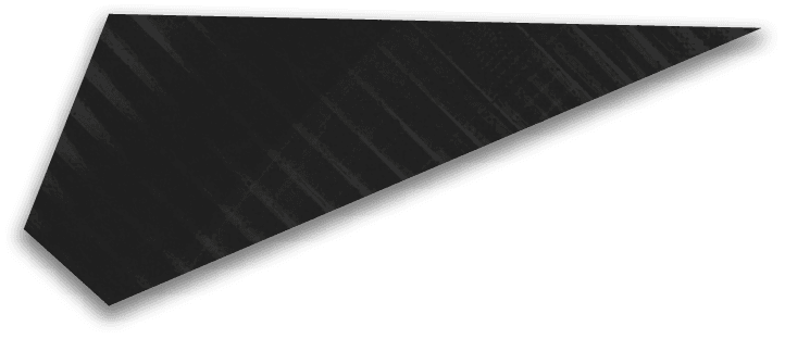 A red irregular quadrilateral shape with a textured surface and sharp angled edges. Description generated by AI