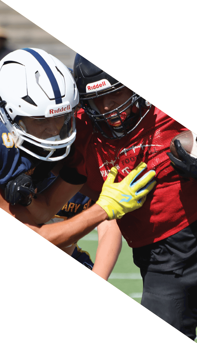 A football team is gathered around a coach, listening to his instructions. AI generated content