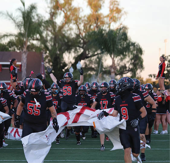 A group of football players celebrating a victory. AI generated content