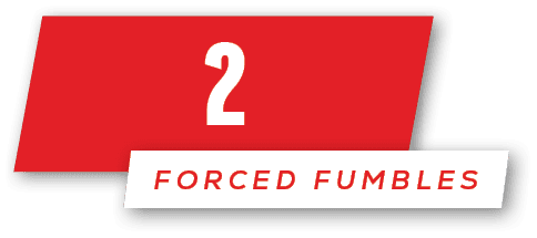 forced fumbles,