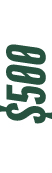 $500