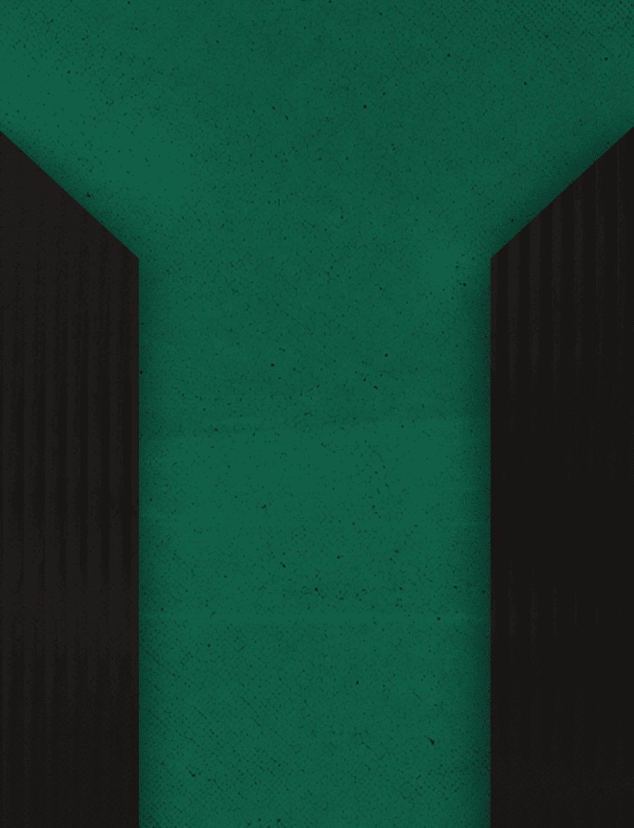 Three black and red buildings. Description generated by AI