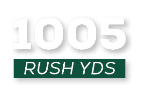 RUSH YDS,100