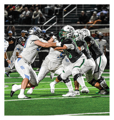 A football player in a white jersey with the number 85 on it is trying to catch a football. AI generated content