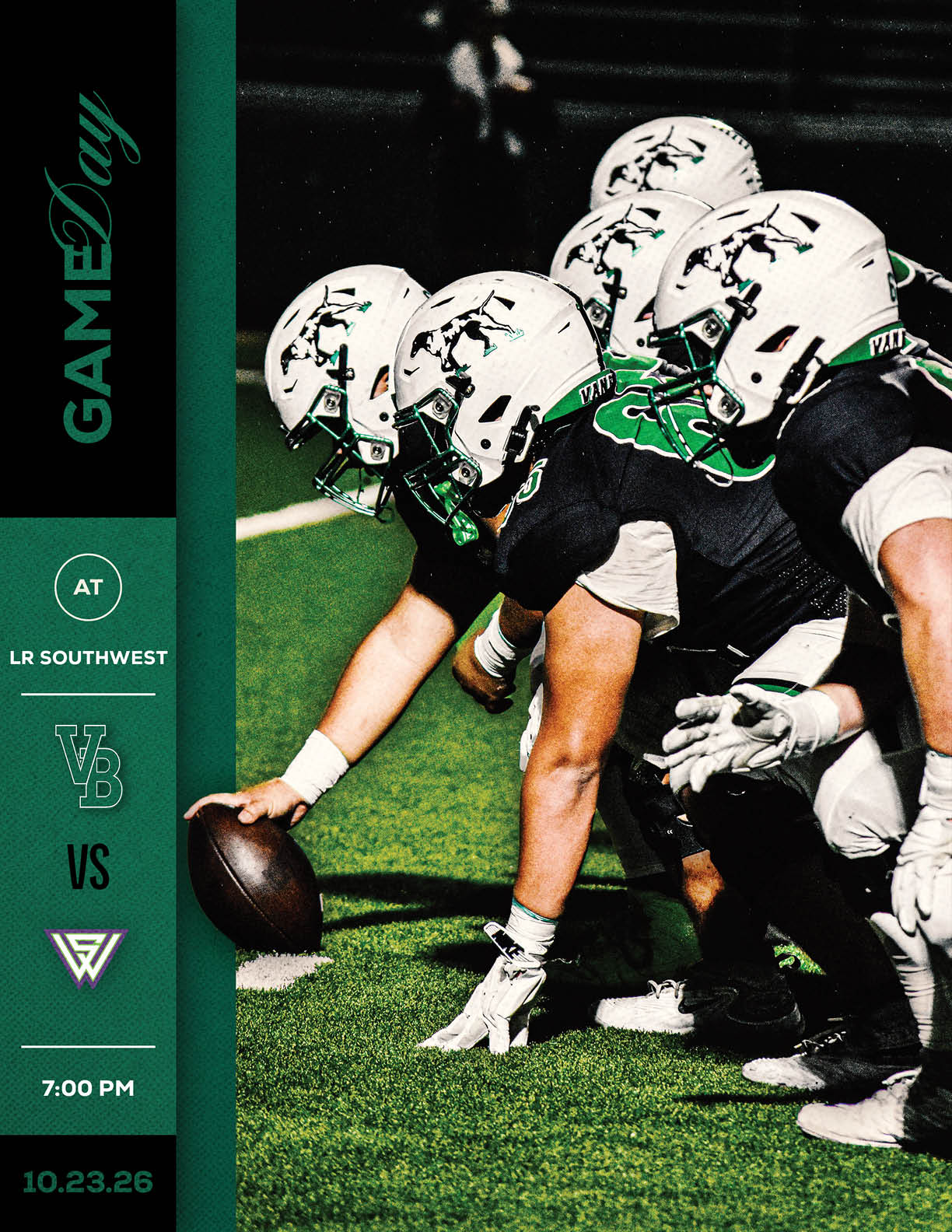 A football player wearing a green jersey with the number 12 on it. Description generated by AI