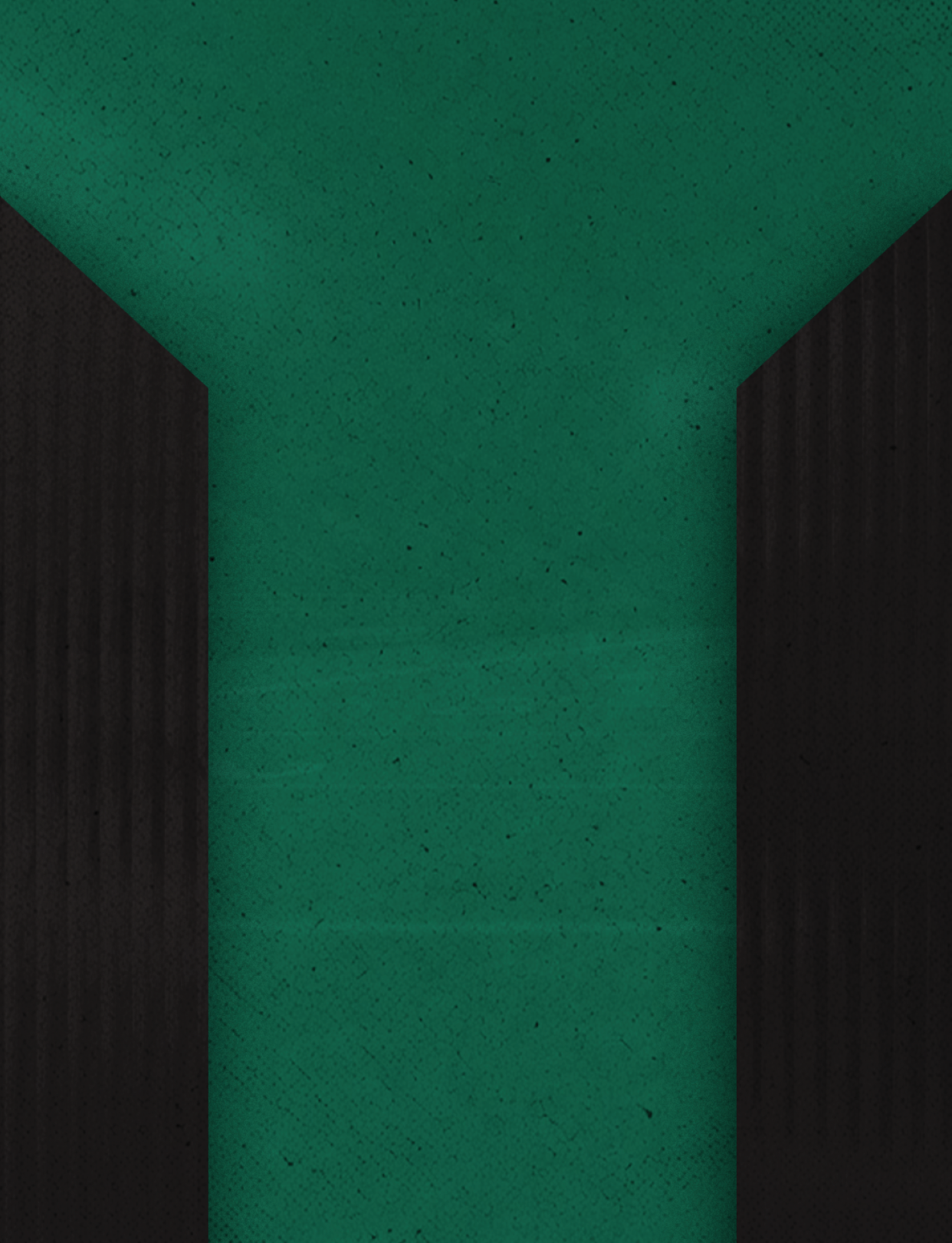 Three black and red buildings. Description generated by AI
