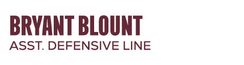 bryant blount asst. defensive line