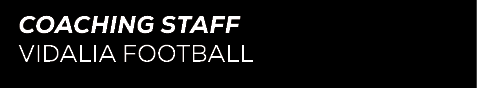 Coaching Staff Vidalia Football
