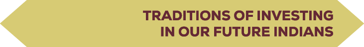 A purple background with white letters that say “Follow Us On". Description generated by AI