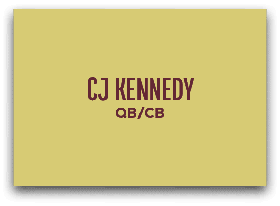 cj kennedy qb/cb