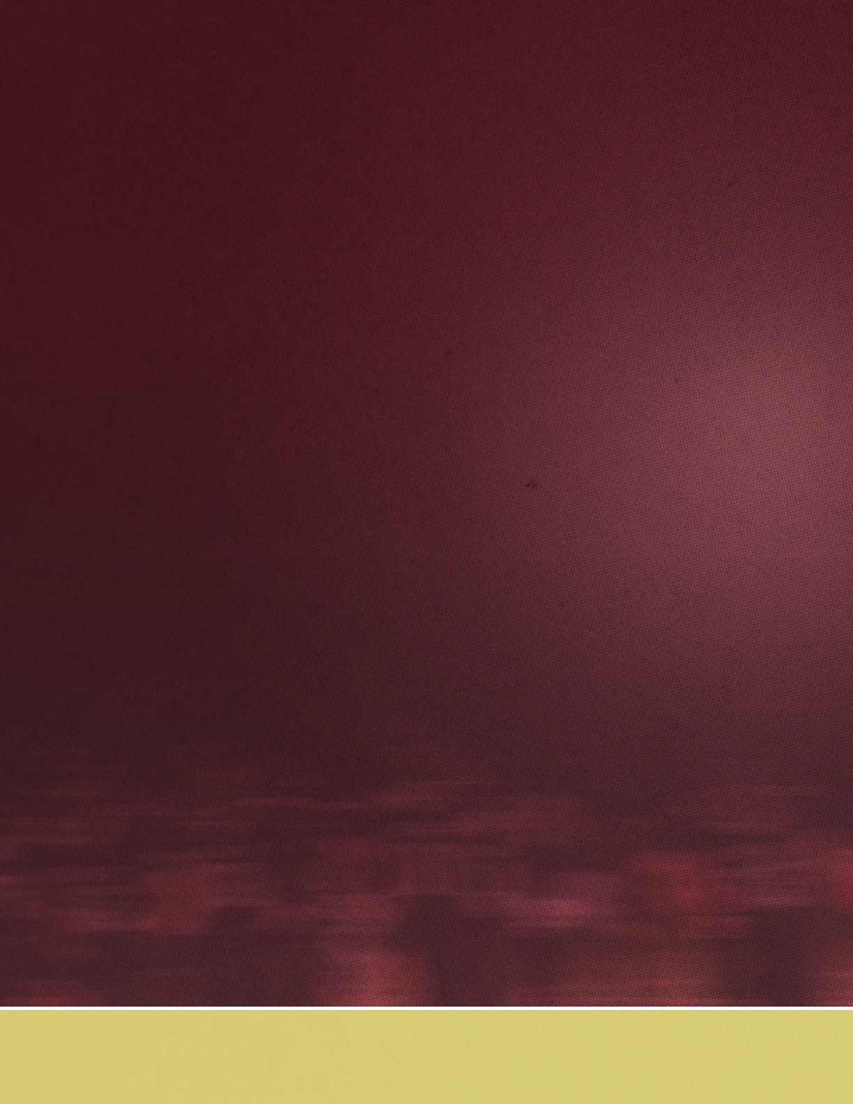 A dark red textured background with a subtle gradient and faint horizontal patterns near the bottom. Description generated by AI