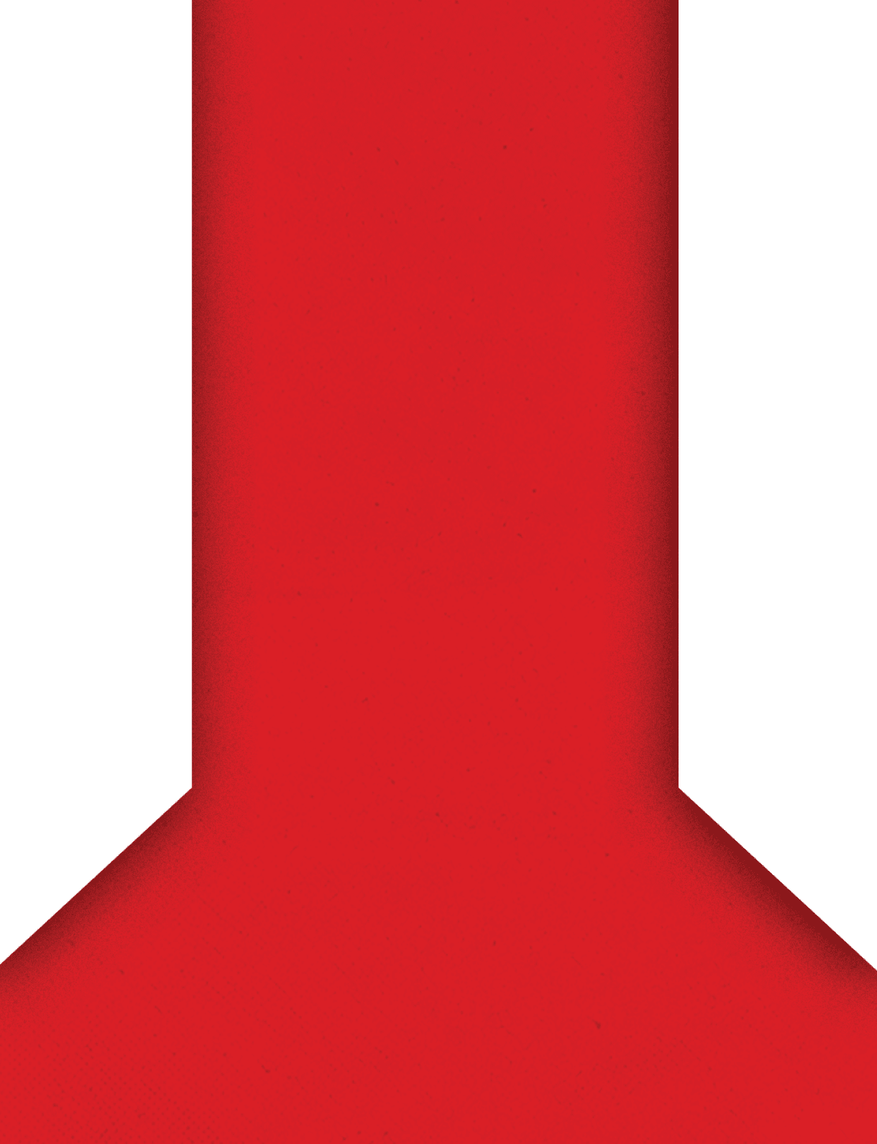 A red and black sign with the letter R. Description generated by AI