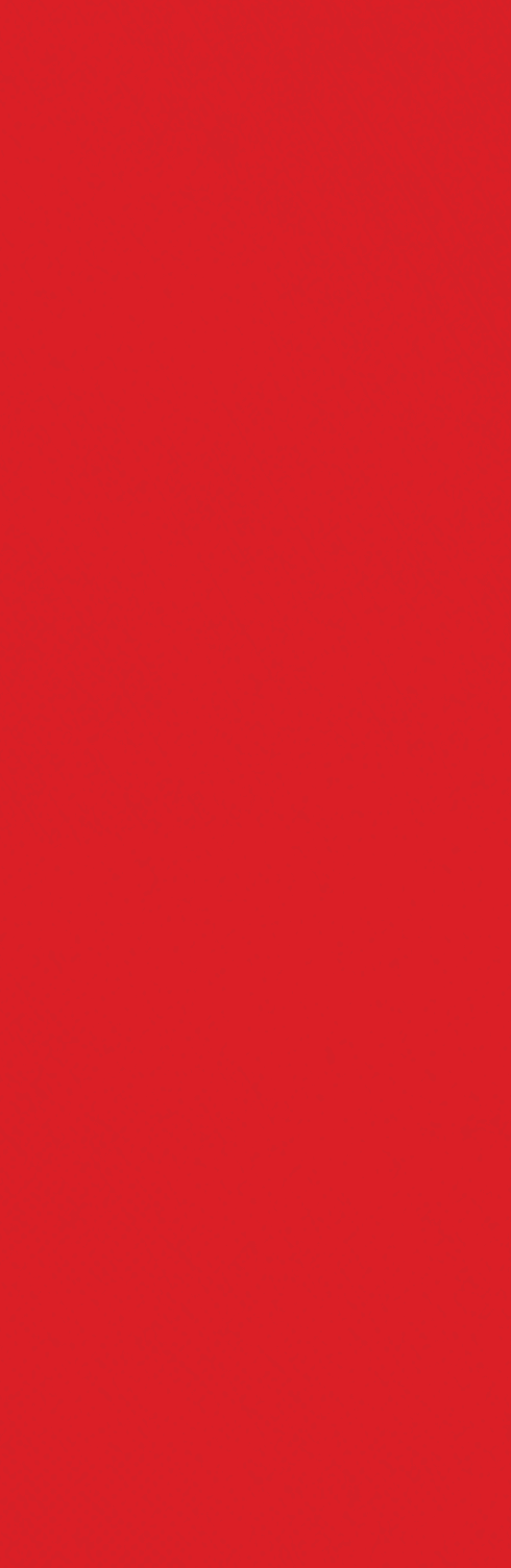 A red background with a white stripe. Description generated by AI