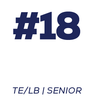 #18,Xavier turpin,TE/LB | SENIO