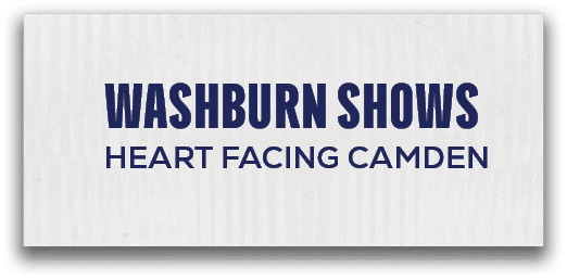 Washburn SHOWS HEART FACING CAMDEN 