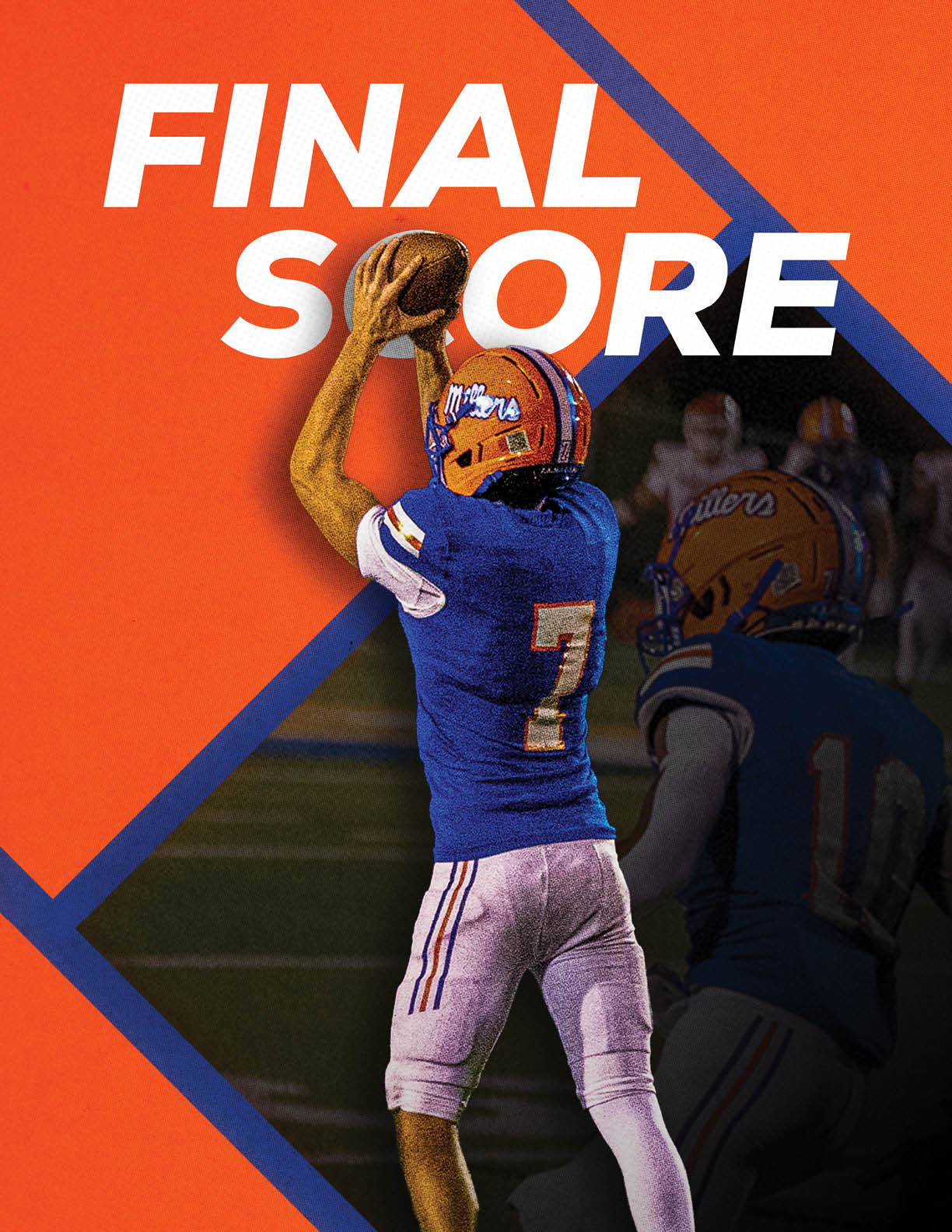 A football player wearing a white jersey with the number 5 on it. Description generated by AI