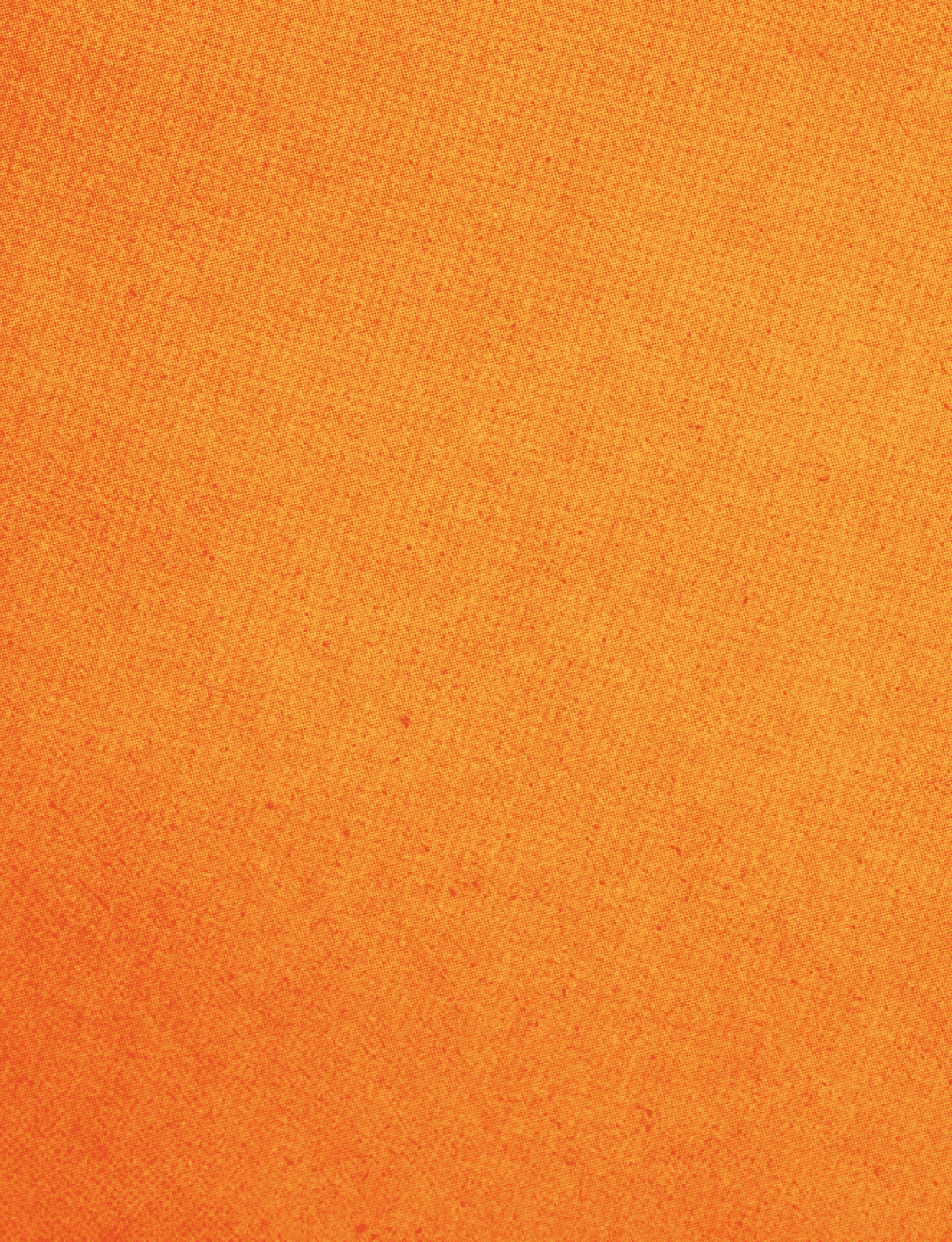A textured orange background with subtle variations in shading and small scattered specks. Description generated by AI