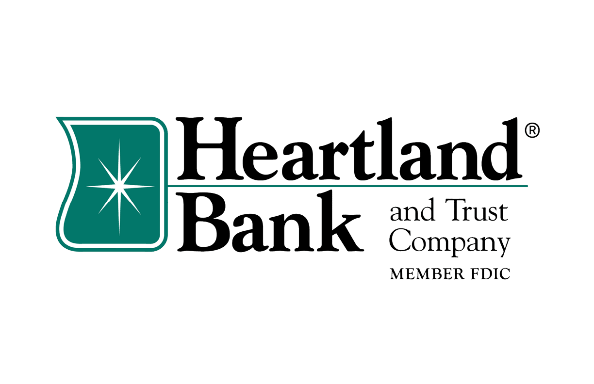 A logo for a bank called Heartland Bank and Trust Company. AI generated content
