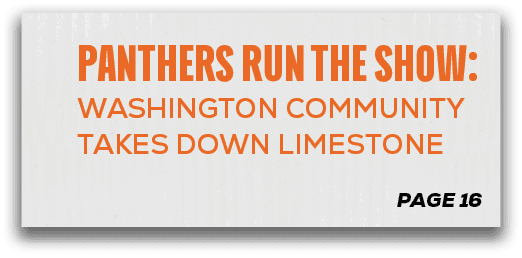 page 16,PANTHERS RUN THE SHOW: WASHINGTON COMMUNITY TAKES DOWN limeston