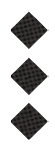 A black and white image of a circle with a red dot in the middle. Description generated by AI