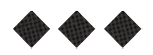 A black and white image of a circle with a red dot in the middle. Description generated by AI