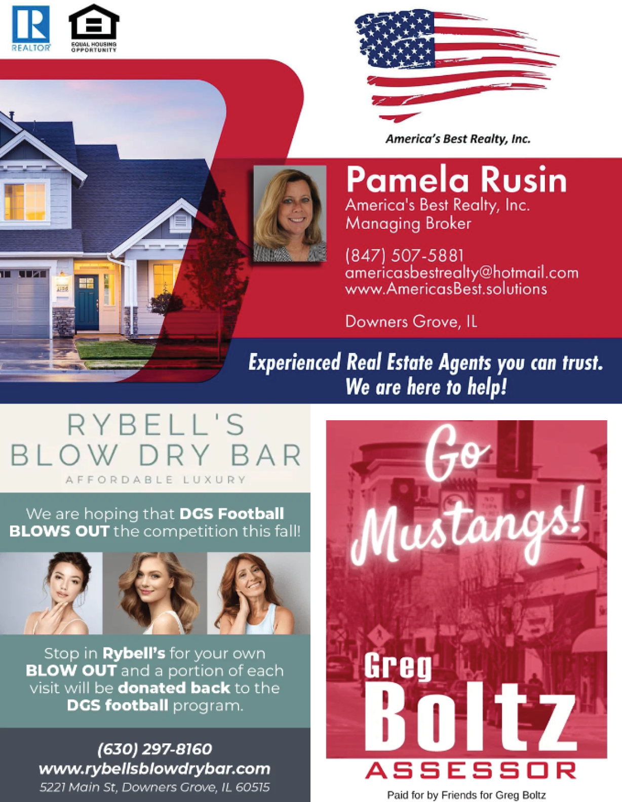 Pamela Rusin is a real estate agent in the Chicago area. AI generated content