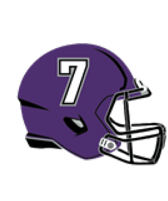 A football helmet with the number 7 on it. AI generated content