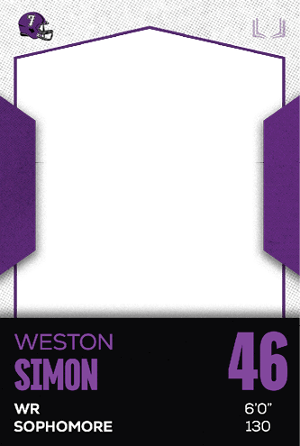 A football player named Jakob Martinez Jr. wearing a number 86 jersey. Description generated by AI