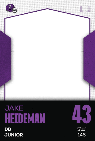 A football player named Jakob Martinez Jr. wearing a number 86 jersey. Description generated by AI