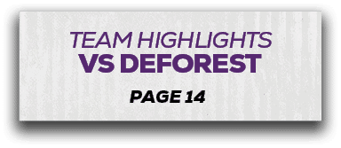 page 14,TEAM HIGHLIGHTS vs DEFORES