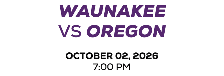 waunakee vs oregon october 02, 2026 7:00 pm