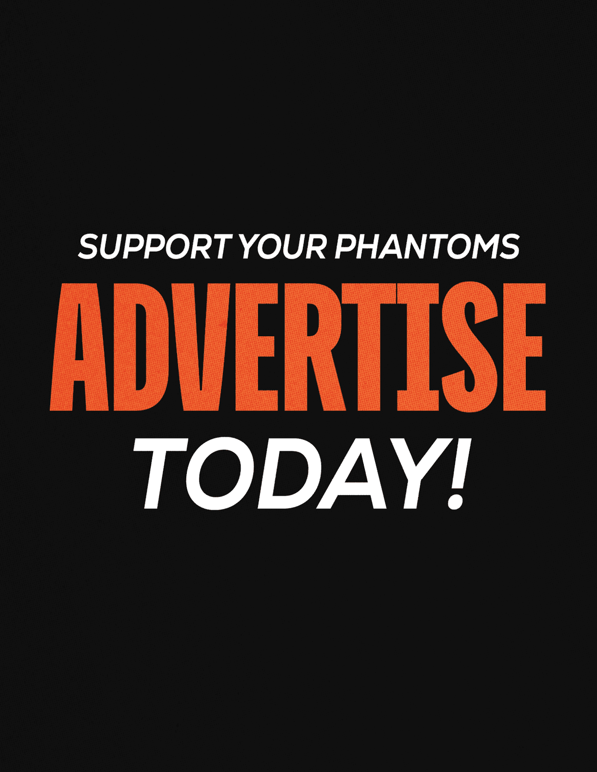 Support your Phantoms advertise today. Description generated by AI
