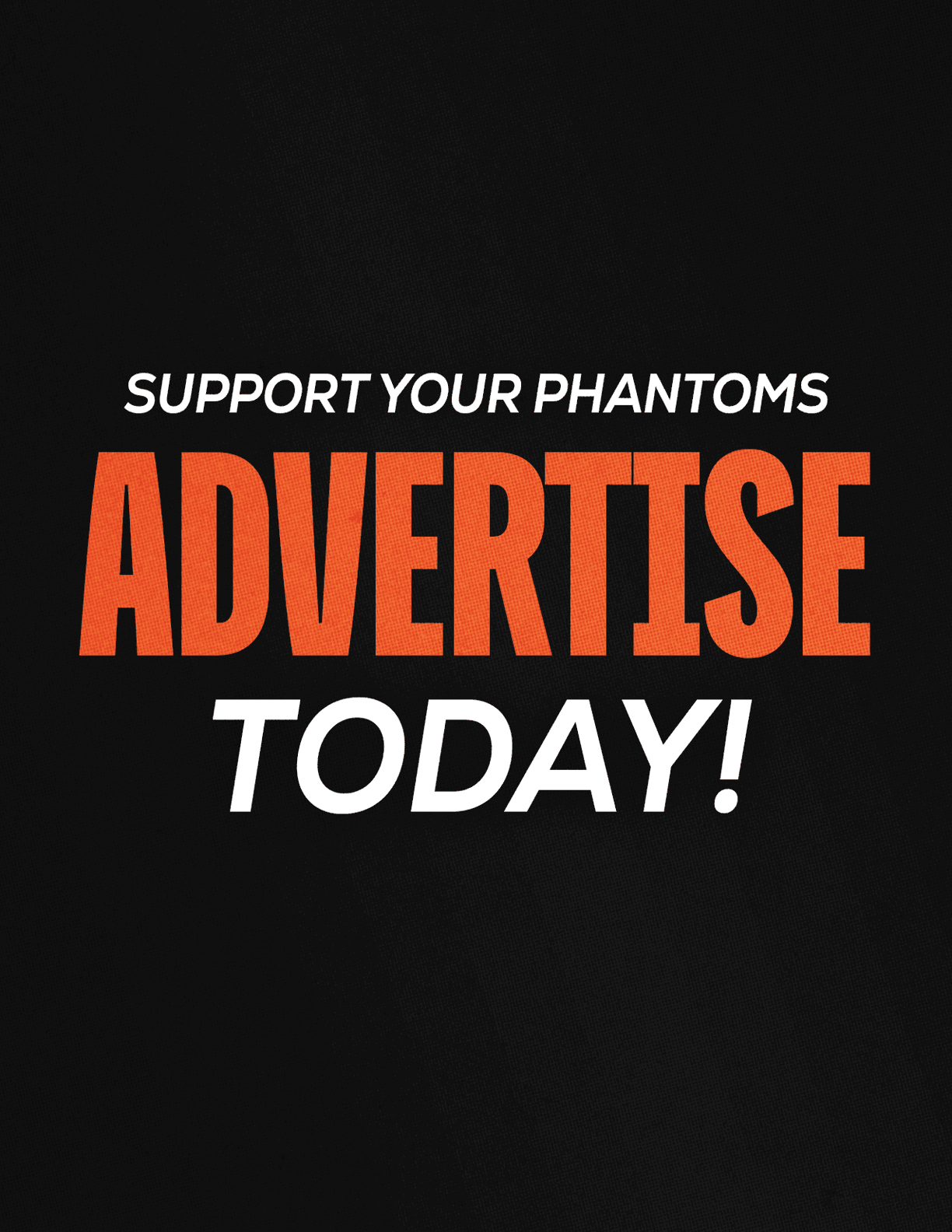 Support your Phantoms advertise today. Description generated by AI