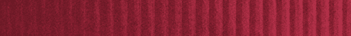 A close-up of a textured red fabric with vertical ridges. Description generated by AI
