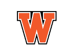 A bold, uppercase letter W in orange with a white and black outline. Description generated by AI