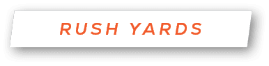 RUSH yards