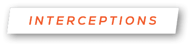 INTERCEPTIONS