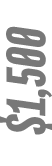 $1,500