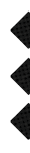 Three black diamonds arranged vertically on a white background. Descripci n generada con IA