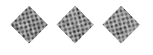 A black and white image of a circle with a line through it. Description generated by AI