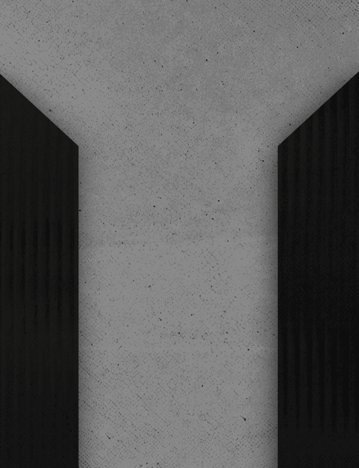 Three black and red buildings. Description generated by AI