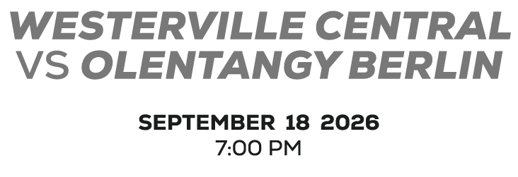 WESTERVILLE CENTRAL vs Olentangy Berlin SEPTEMBER 18 2026 7:00 PM