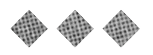A black and white image of a circle with a line through it. Description generated by AI