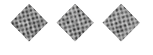 A black and white image of a circle with a line through it. Description generated by AI