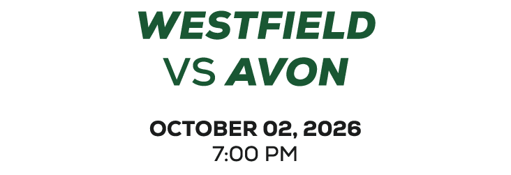 westfield vs avon october 02, 2026 7:00 pm
