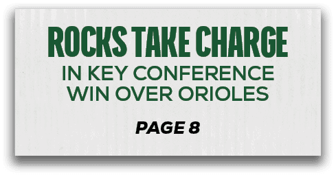 page 8,rocks take charge in key conference win over oriole
