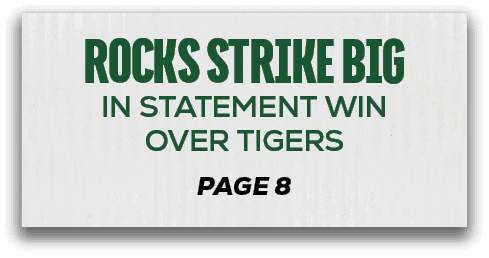 page 8,rocks strike big in statement win over tiger