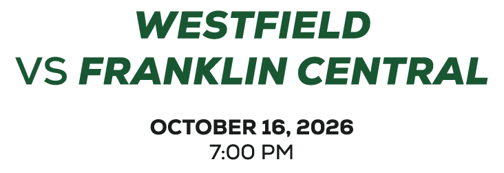westfield vs franklin central october 16, 2026 7:00 pm